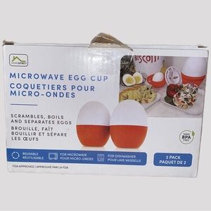 Home Spirit Microwave Egg Cup 10 Piece Set